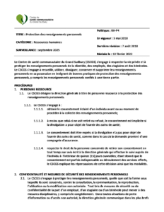 thumbnail of Protection des renseignements personnels RHP4